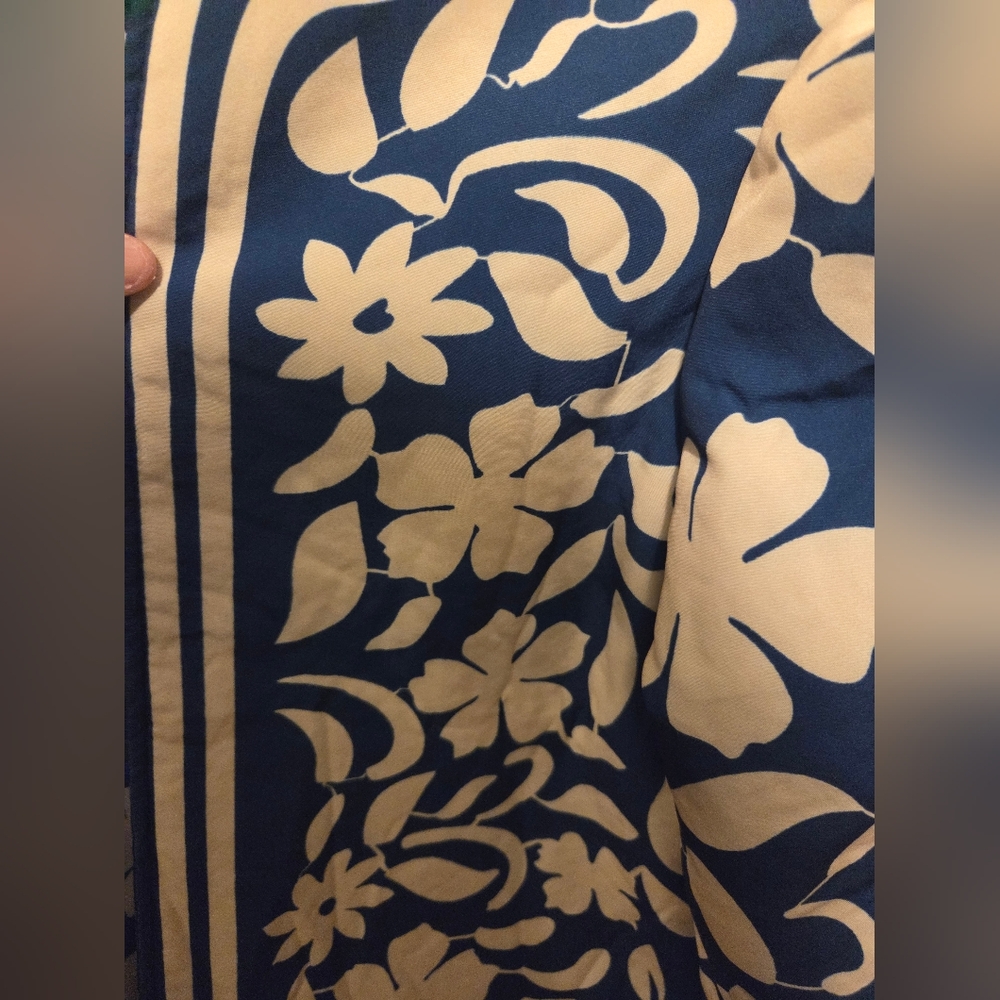 NWT Anna-Kaci Open Front Jacket with Long Sleeves and Floral Pattern Size M - Picture 7 of 12